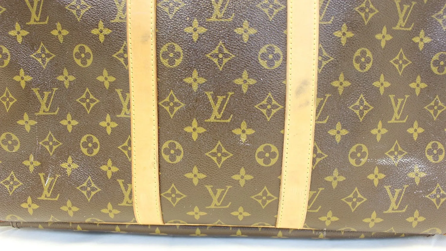 LOUIS VUITTON Monogram Canvas Sirius 55 Suitcase Travel Bag