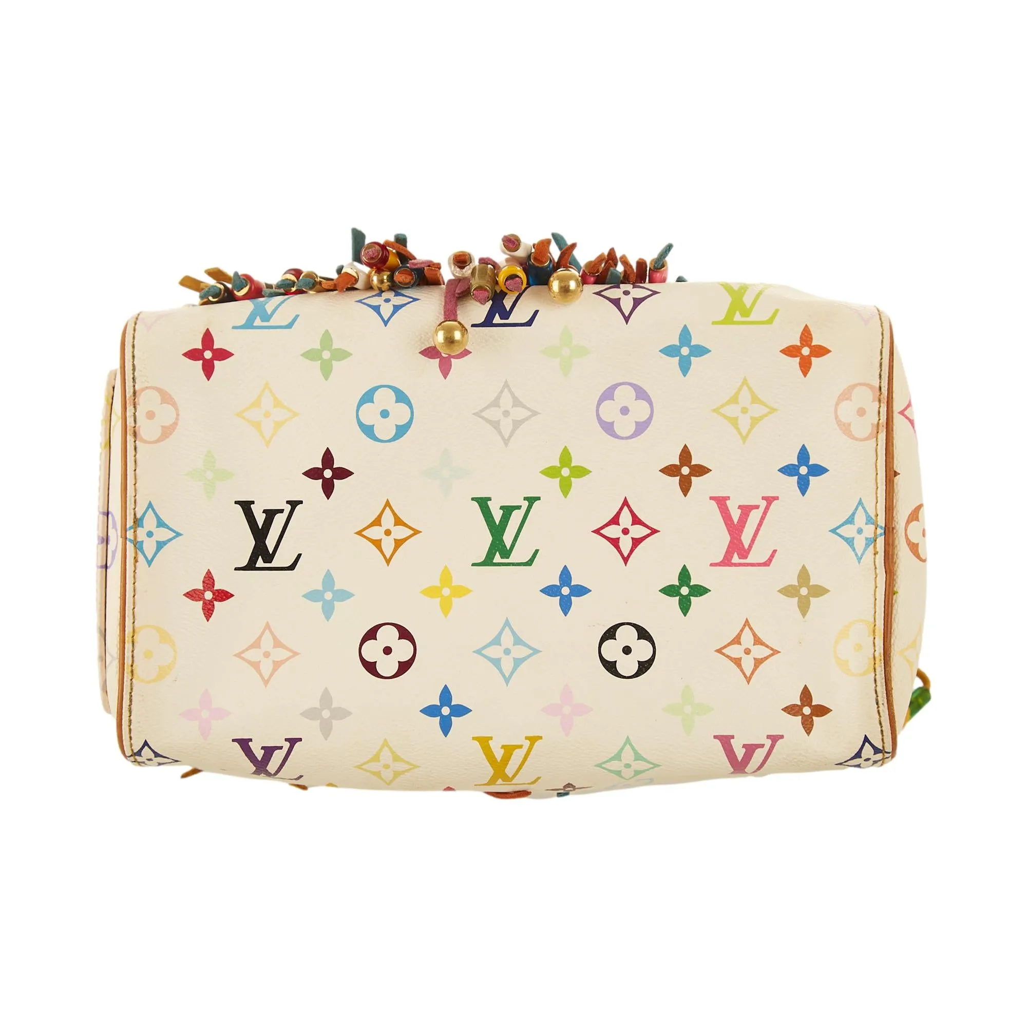 Louis Vuitton Multicolor Fringe Charm Speedy