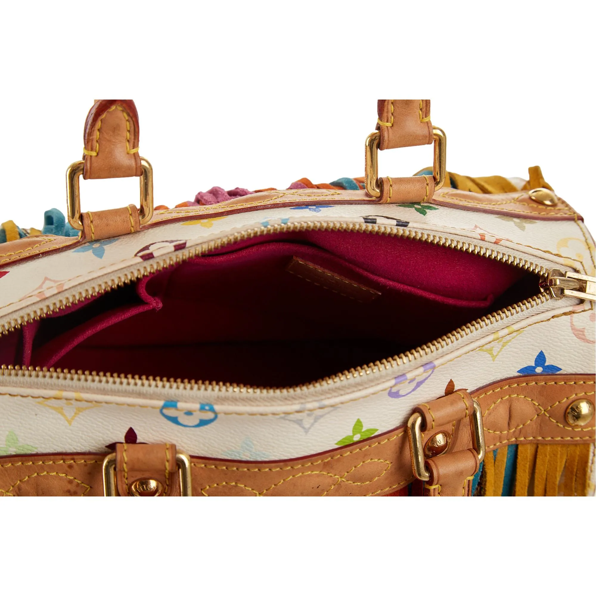 Louis Vuitton Multicolor Fringe Charm Speedy