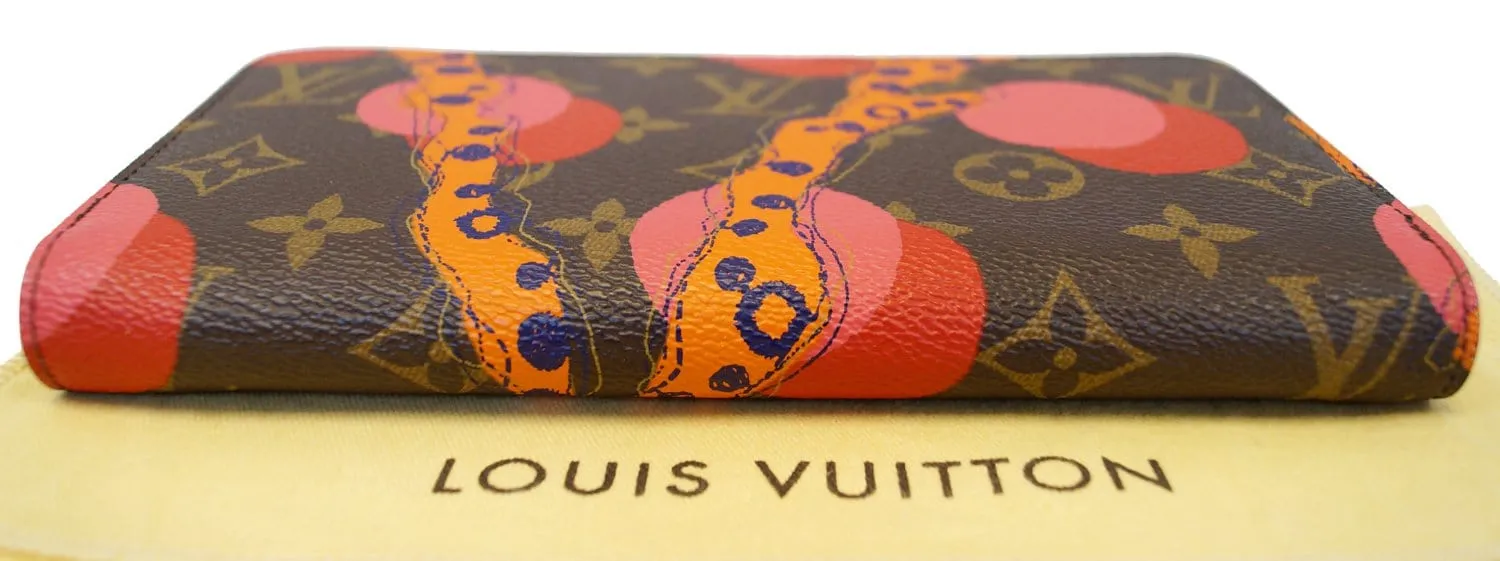 LOUIS VUITTON Ramages Monogram Zippy Wallet