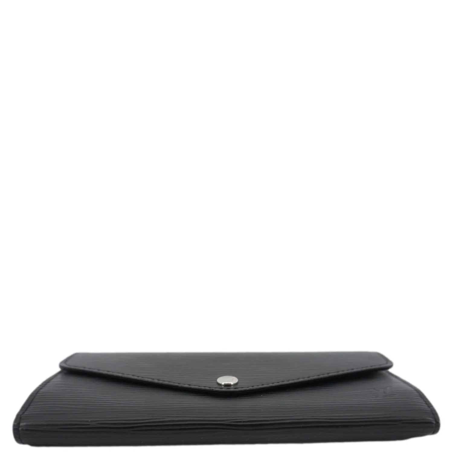 LOUIS VUITTON Sarah Epi Leather Wallet Black