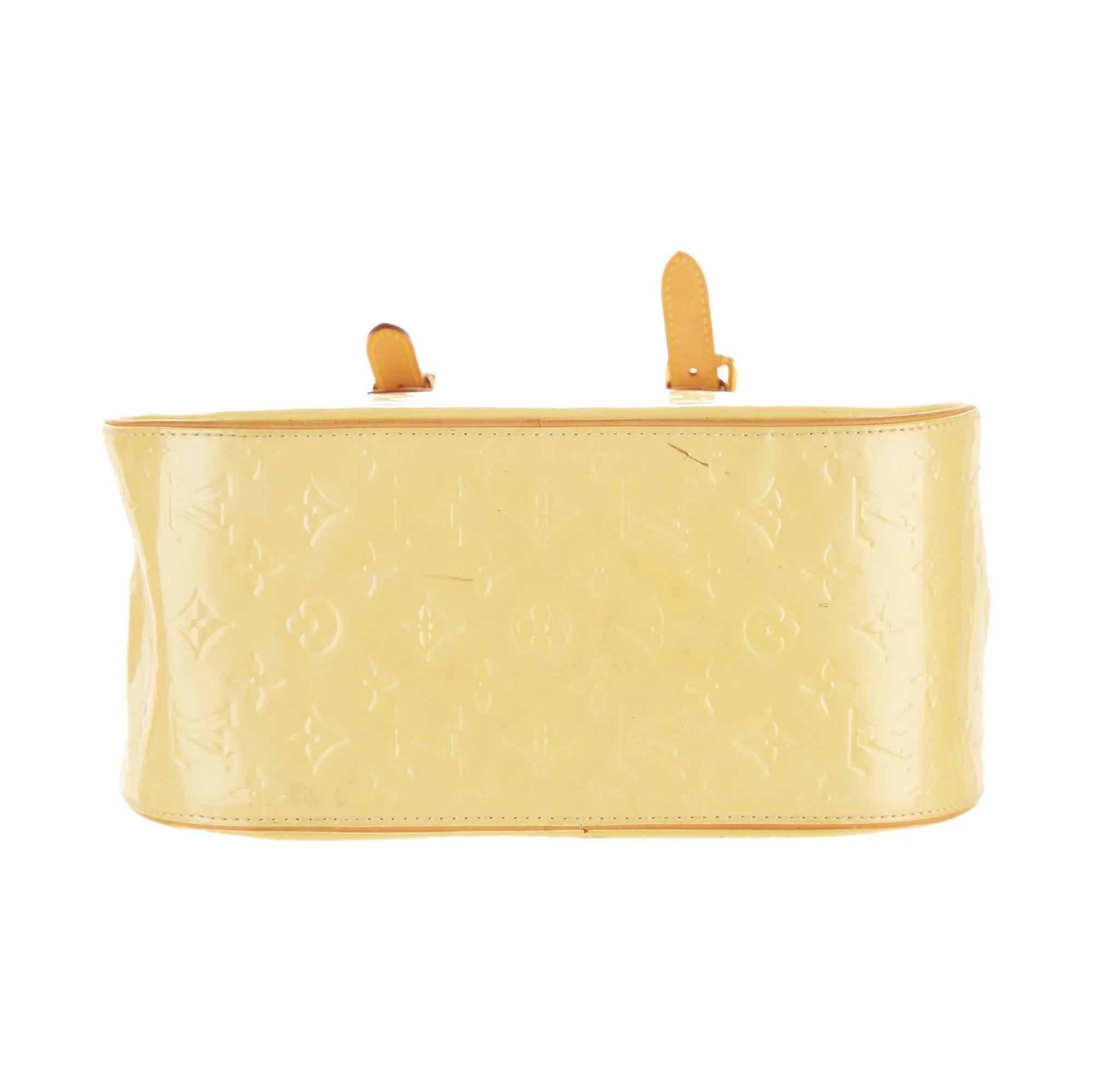 Louis Vuitton Yellow Monogram Vernis Shoulder Bag