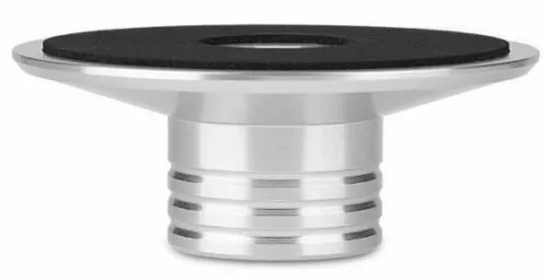 LP Black Record Weight Clamp Turntables Metal Disc Stabilizer black