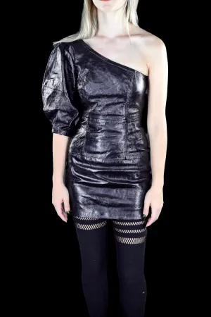 LPA Leather Mini Dress - XS
