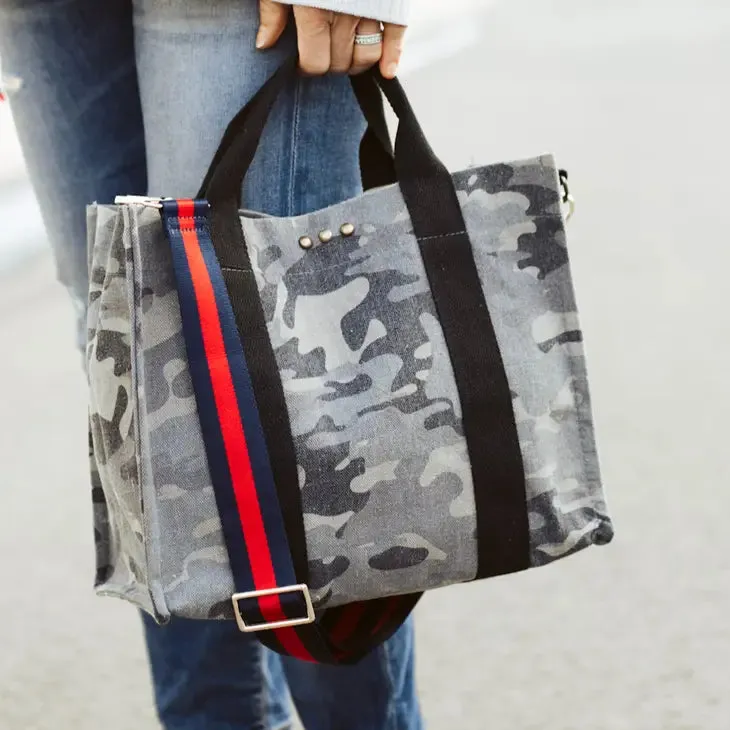 Madi Canvas Crossbody Tote