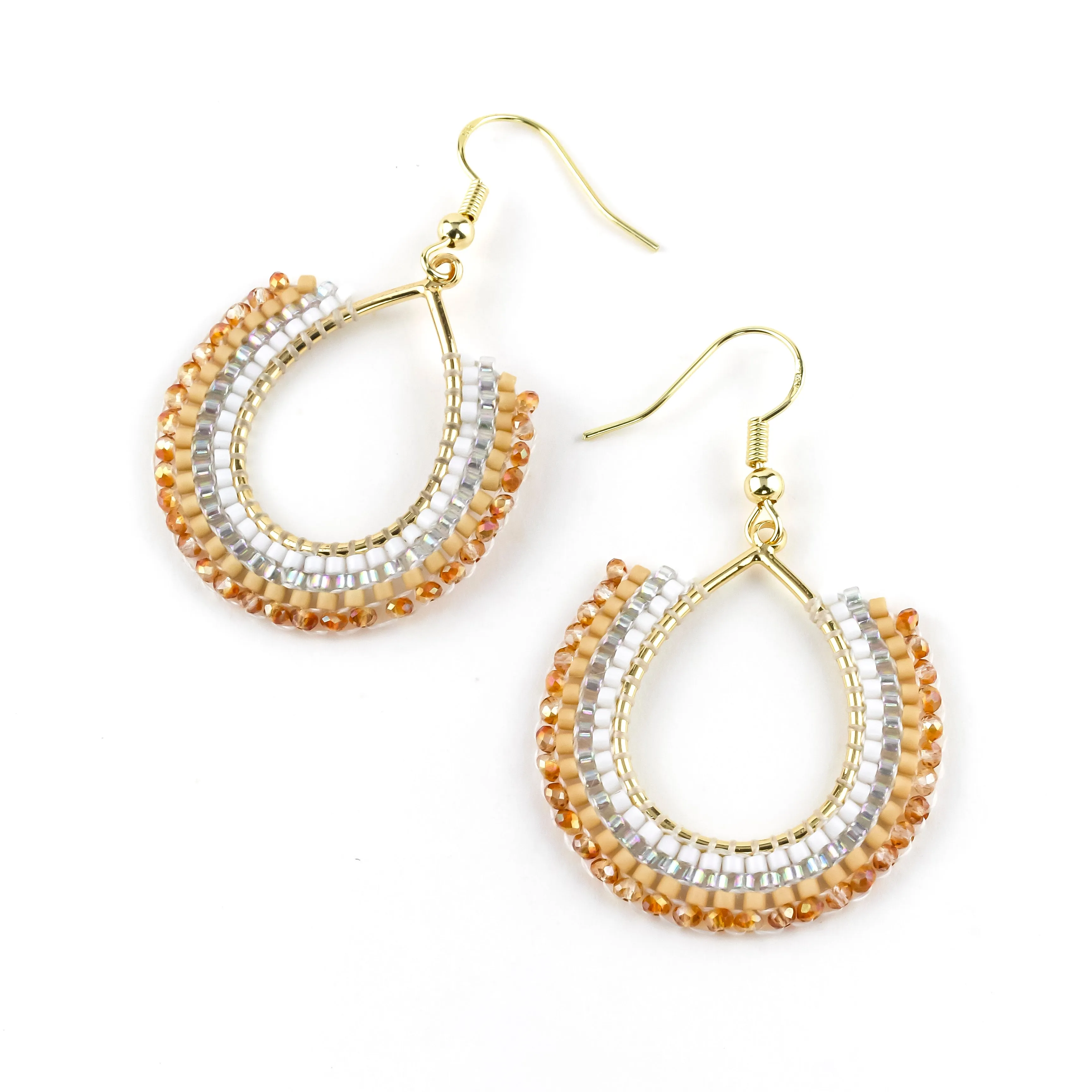Madison Neutral Earring