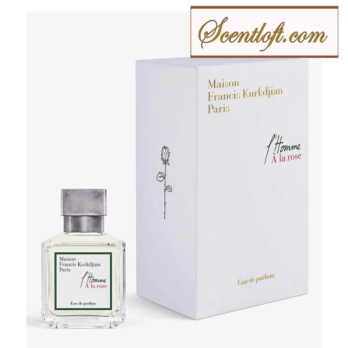 MAISON FRANCIS KURKDJIAN (MFK) L'Homme A La Rose EDP 70ml   a free Mini Spray*