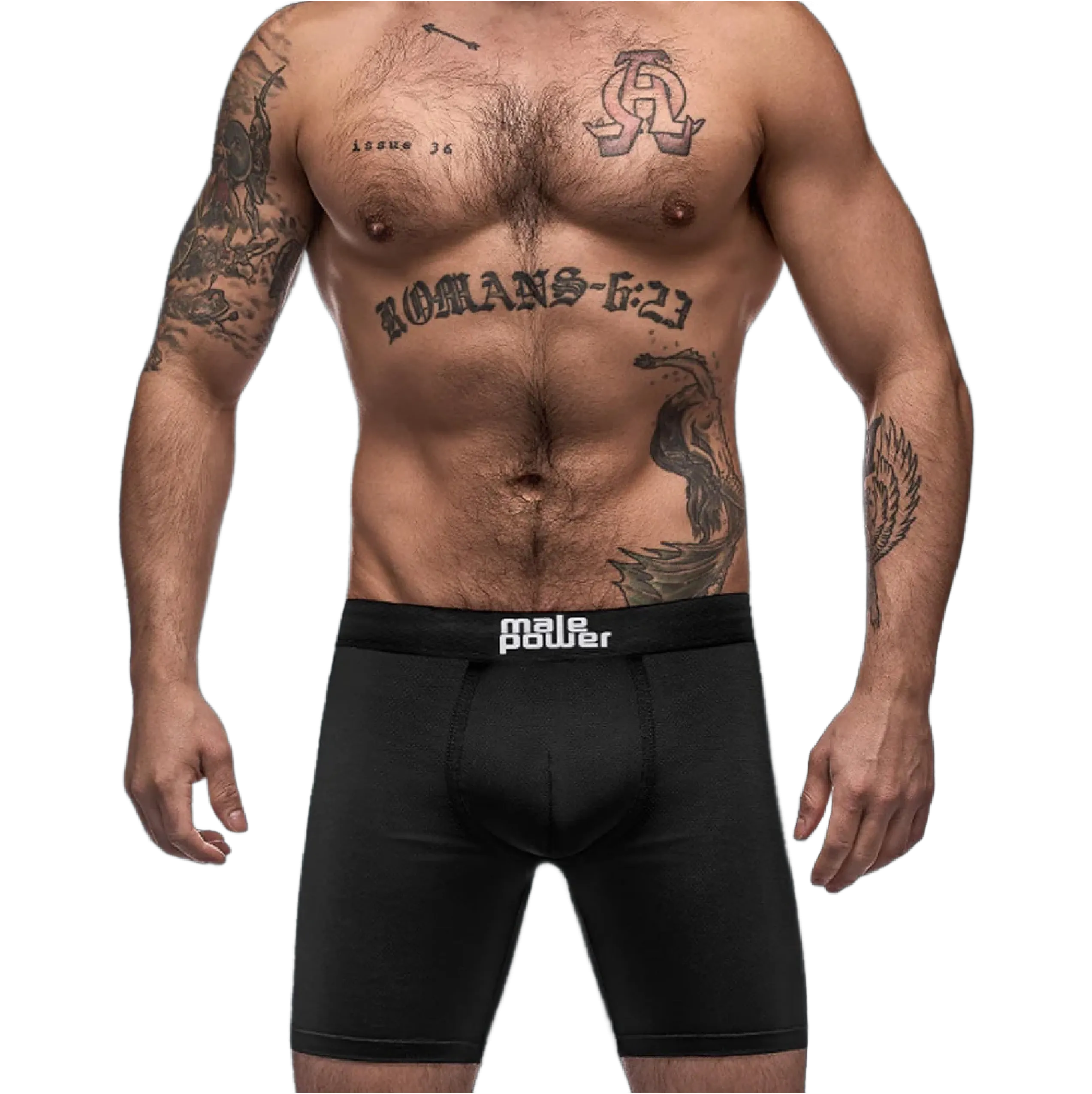 MALE POWER 151255 NITE LONG LEG SHORT
