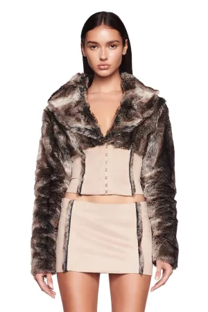 MALIAH JACKET - NEUTRAL : TAN