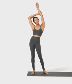 Manduka Apparel - Women's Foundation Legging - New Grey