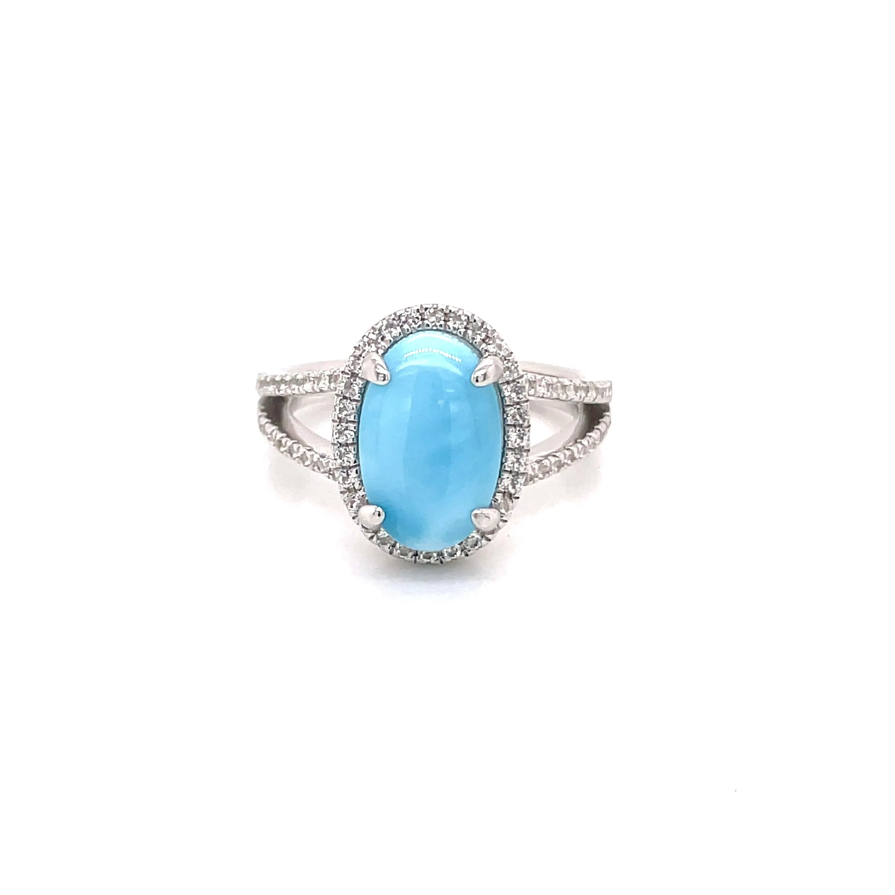 Marea Larimar Shiny Ring - 51796