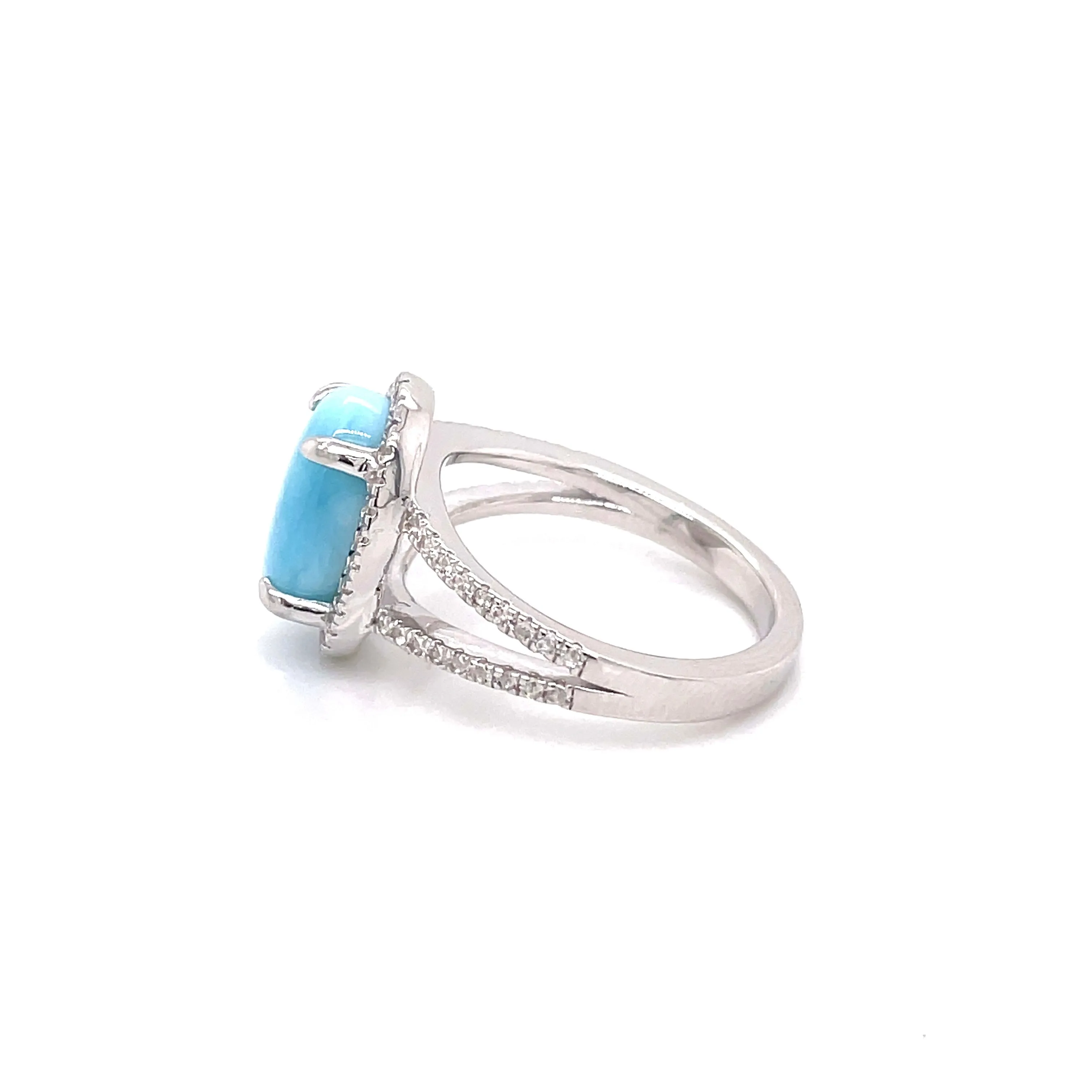 Marea Larimar Shiny Ring - 51796