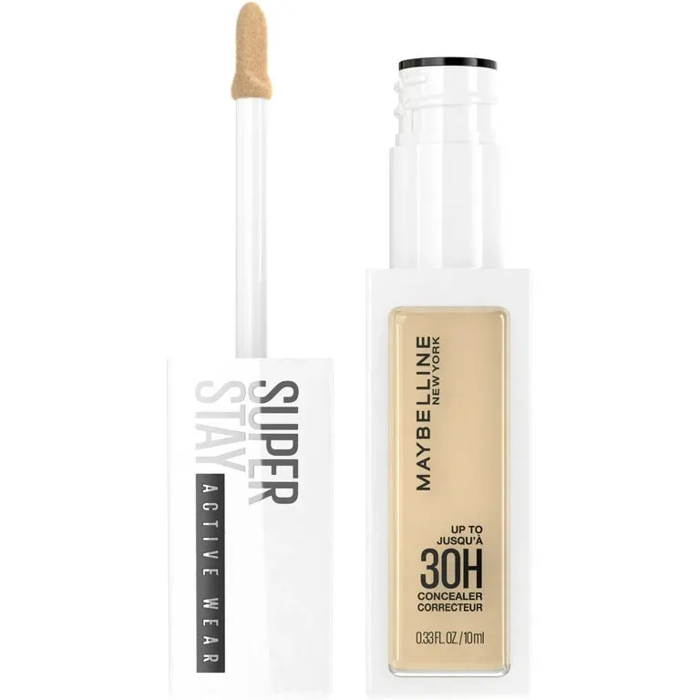 Maybelline Super Stay Active Wear Liquid Concealer, Up to 30hr Wear - shade 22