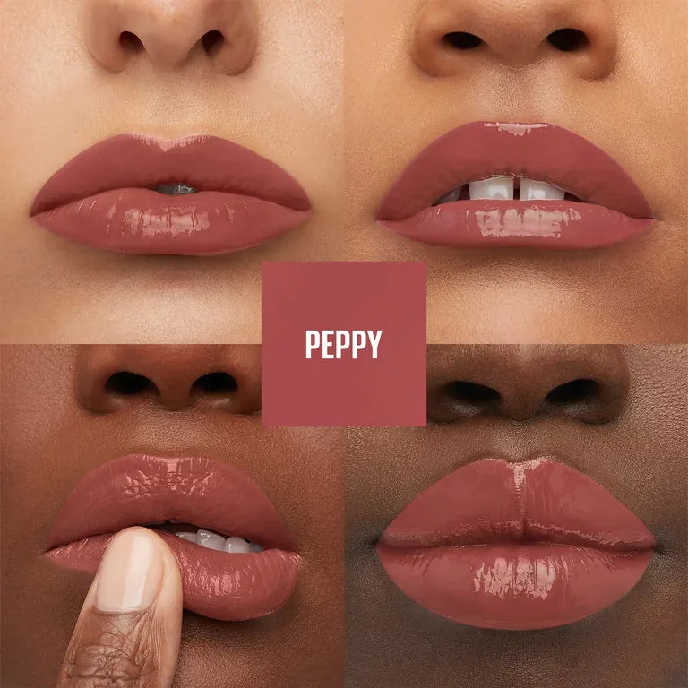Maybelline Super Stay Vinyl Ink No -Budge Longwear Liquid Lipstick 115 Peppy