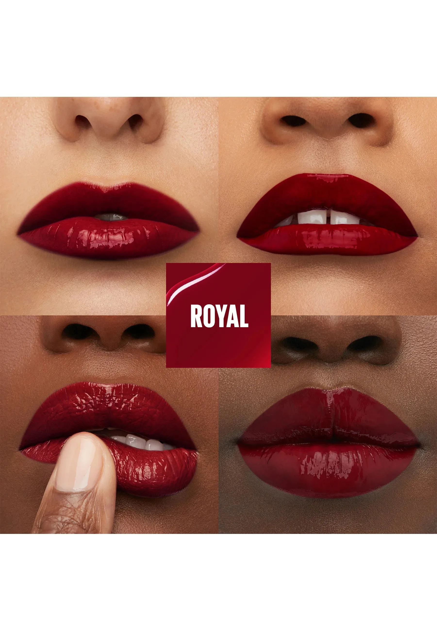 Maybelline Super Stay Vinyl Ink No -Budge Longwear Liquid Lipstick 55 Royal