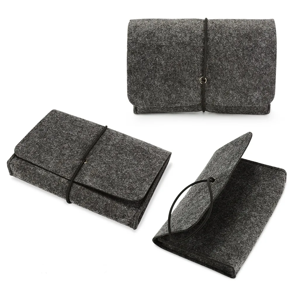Merino Wool Laptop Sleeve 11-inch Set