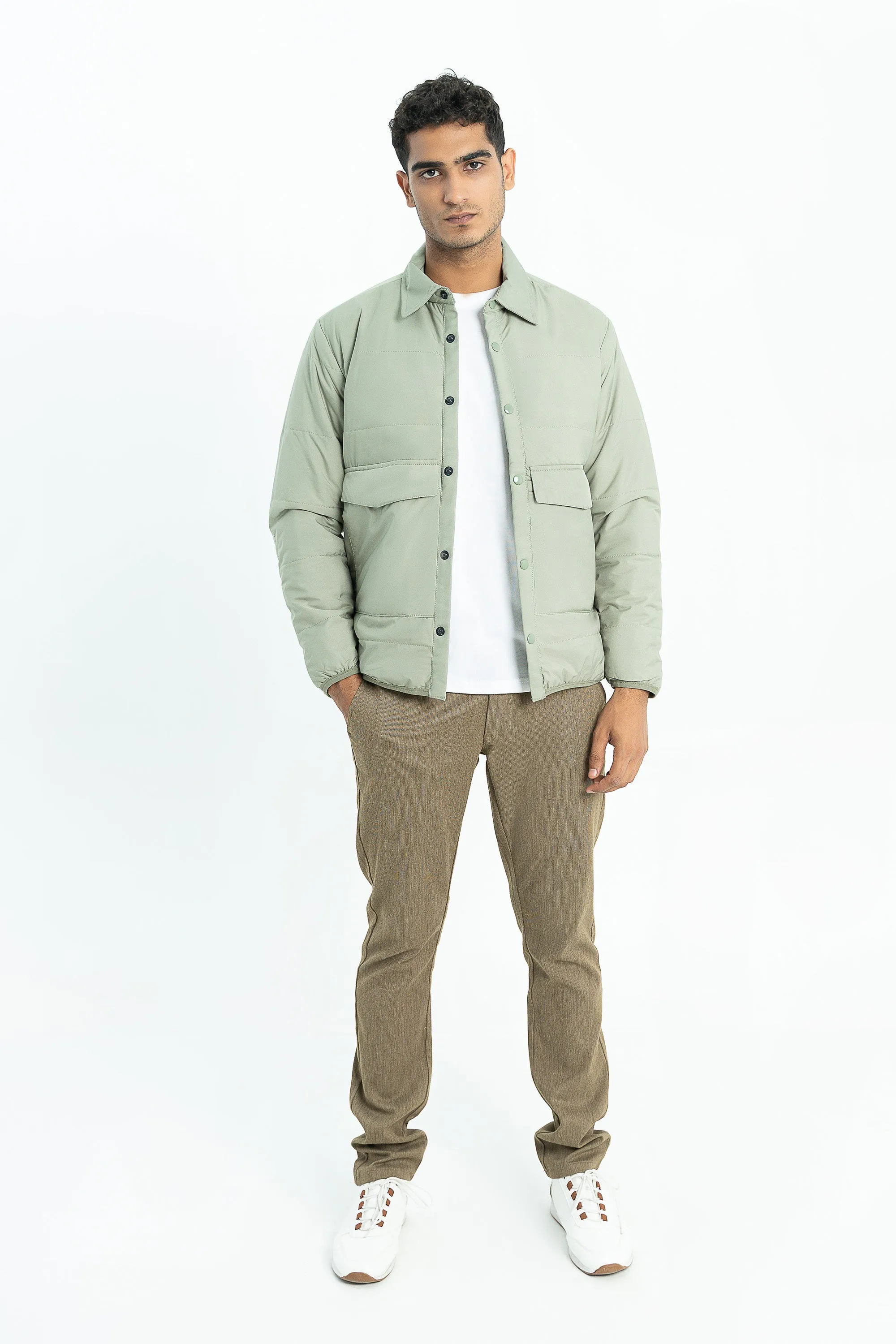 Mint Parachute Jacket
