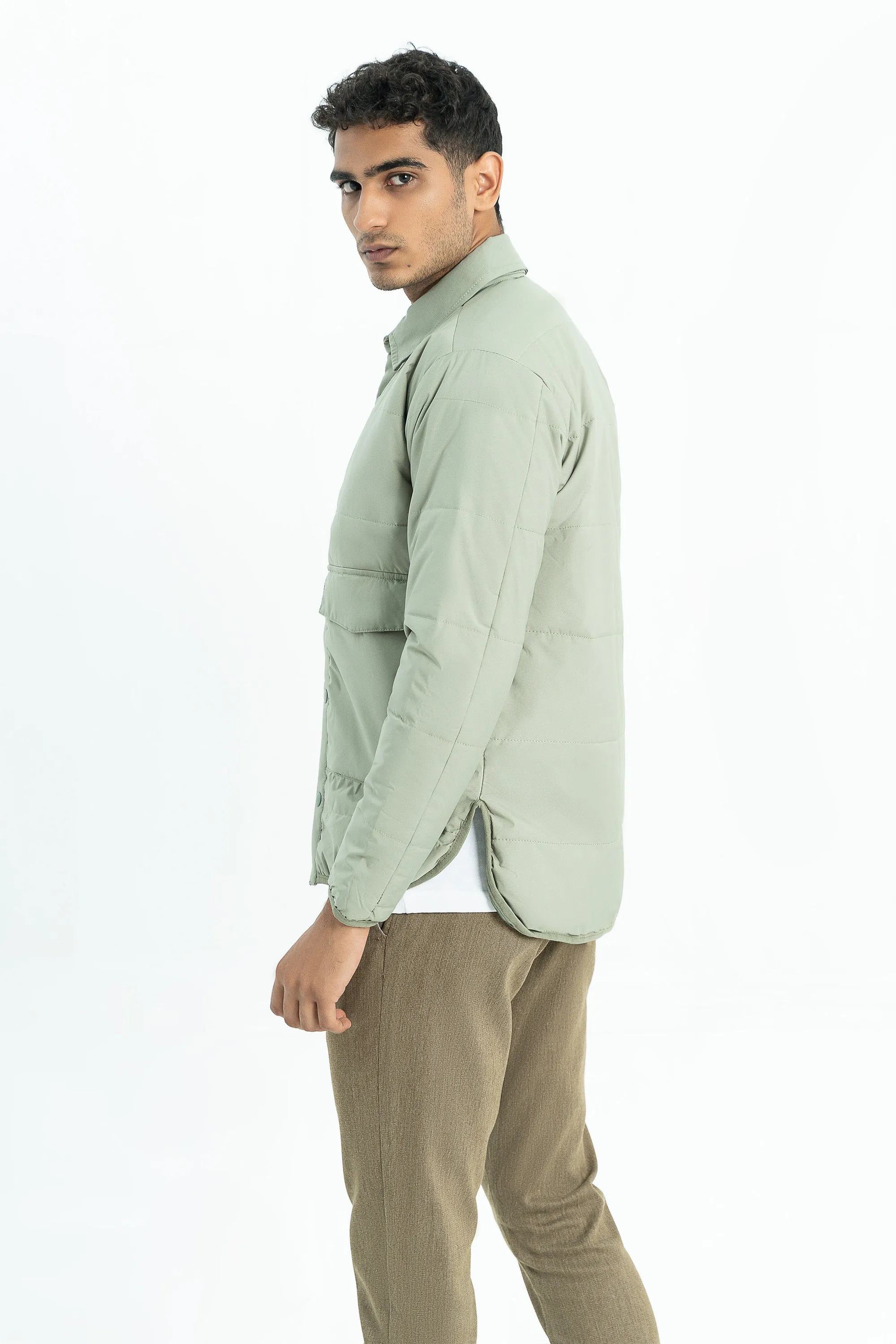 Mint Parachute Jacket