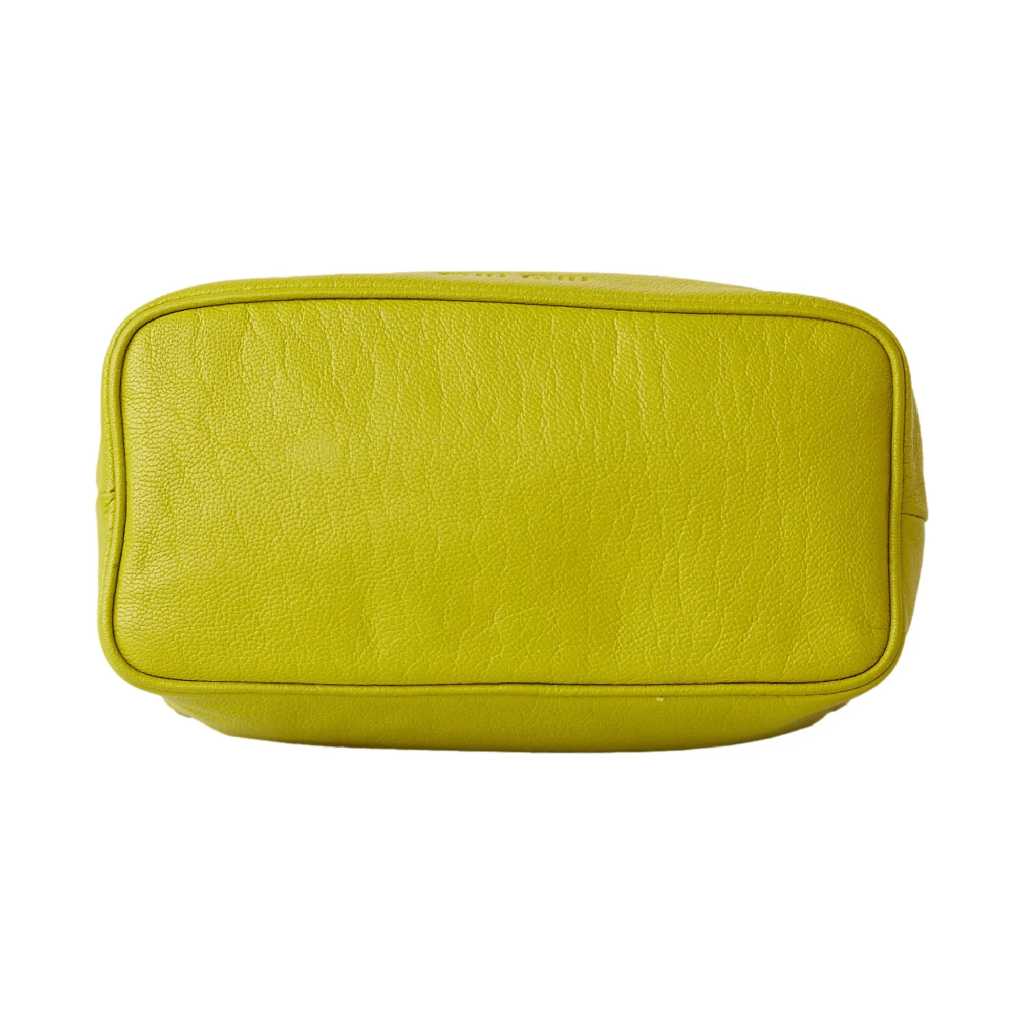 Miu Miu Lime Green Leather Mini Bag