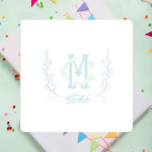 Monogram Gift Tags