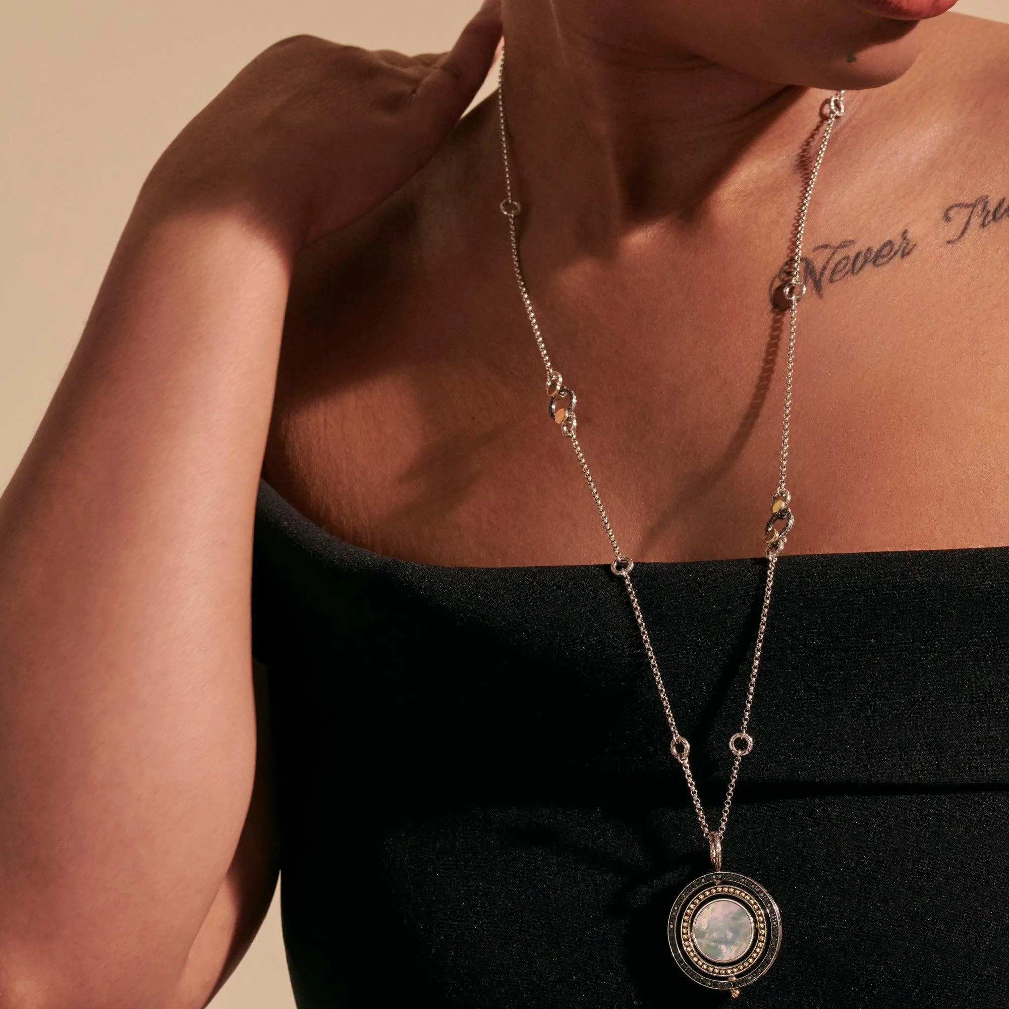 Moon Door Pendant Necklace