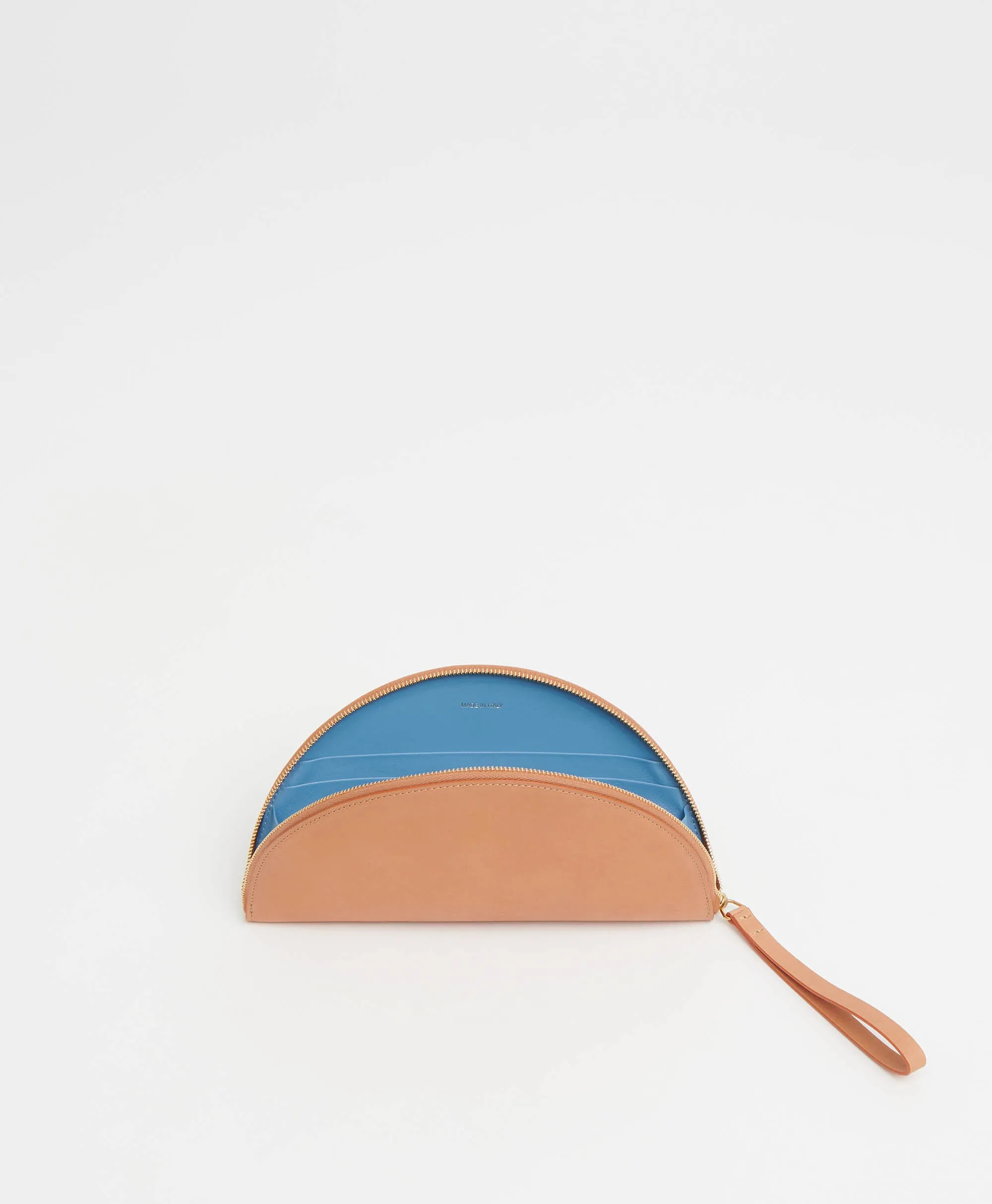 Moon Wristlet - Cammello/Lago
