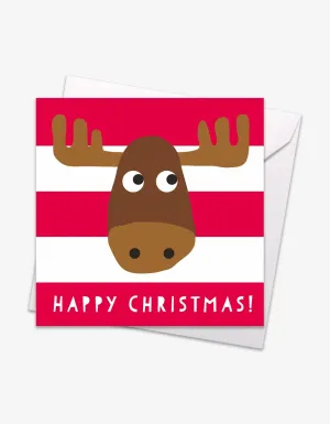 Moose Christmas Card