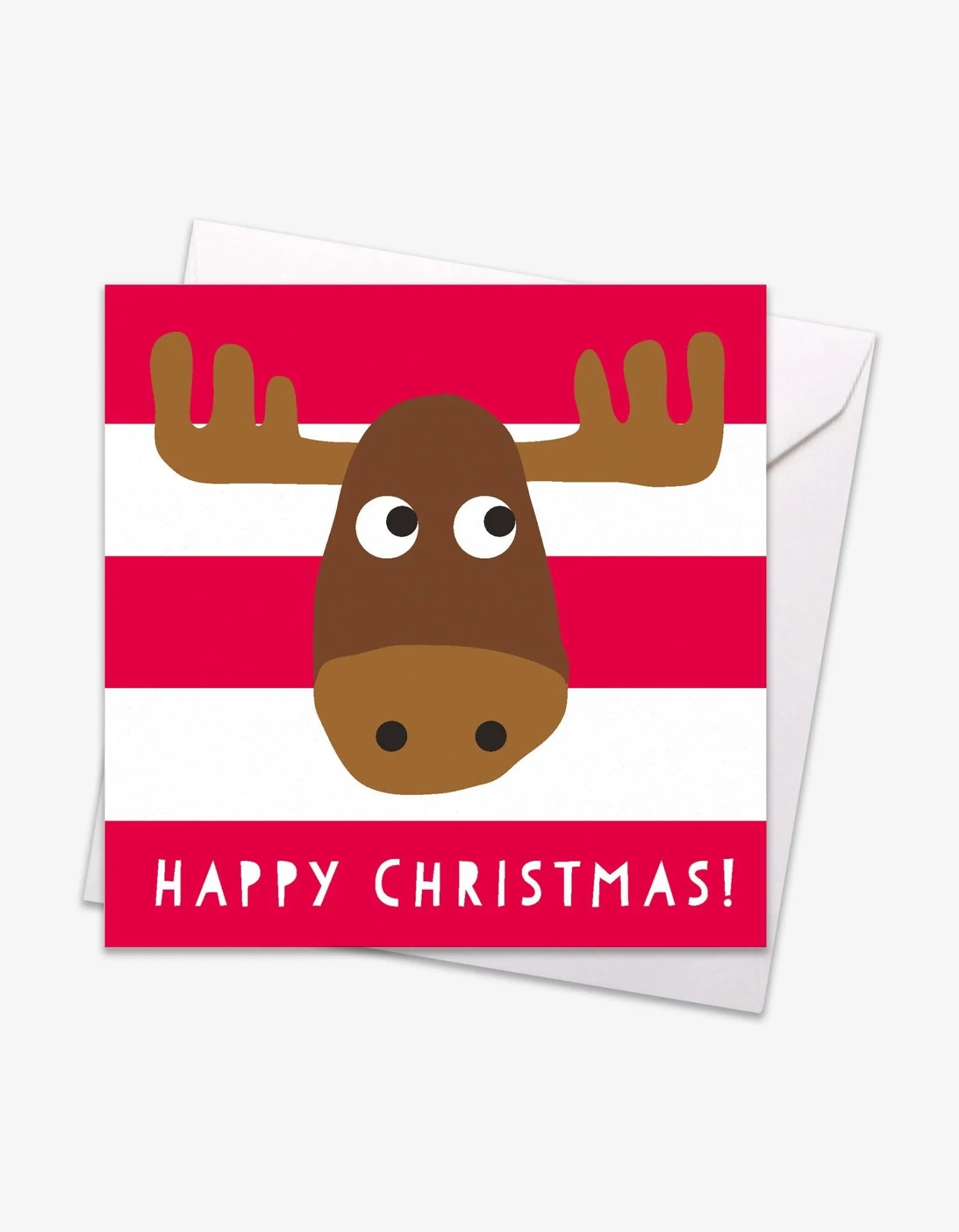 Moose Christmas Card