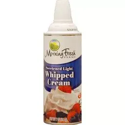 Morning Fresh Farms Sweetned Light Whipped Tipping 184g