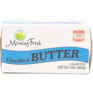 Morning Fresh Unsalted Butter 1lb