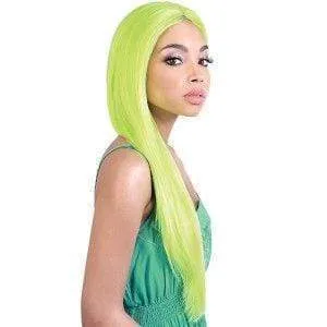 Motown Tress Let's Lace Deep Part Synthetic Swiss Lace Front Wig - LDP NEON3