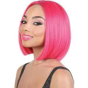 Motown Tress Let's Lace Deep Part Synthetic Swiss Lace Front Wig - LDP NEON3