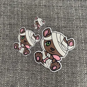 Mummy Teddy Sticker