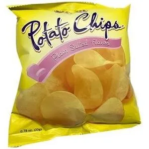 NAT POT CHIPS PLAIN 22GM