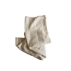 Natural Stripes Throw