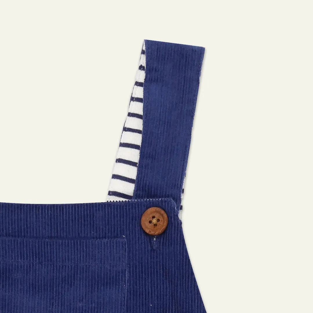 Navy Plain Dungarees