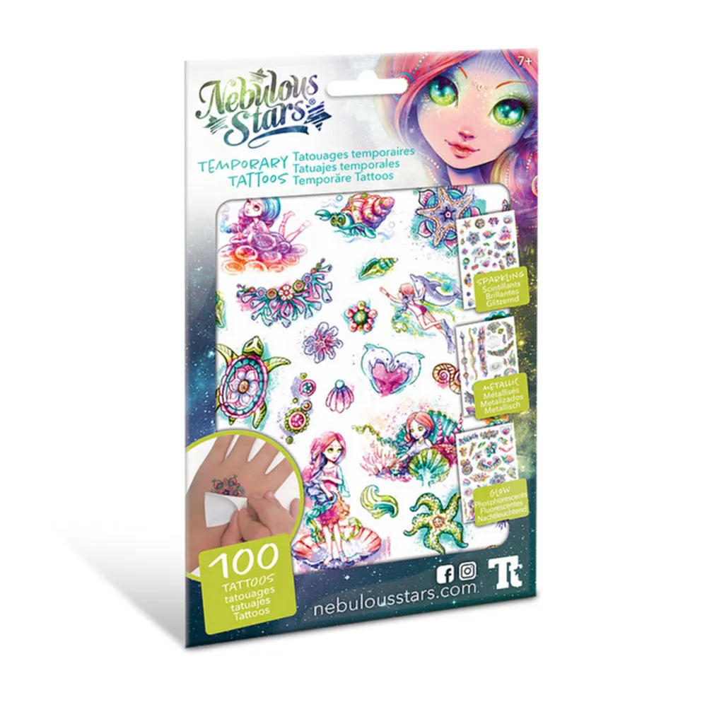 Nebulous Stars - Temporary Tattoos Assorted