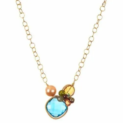 Nellie Neutral Signature Necklace