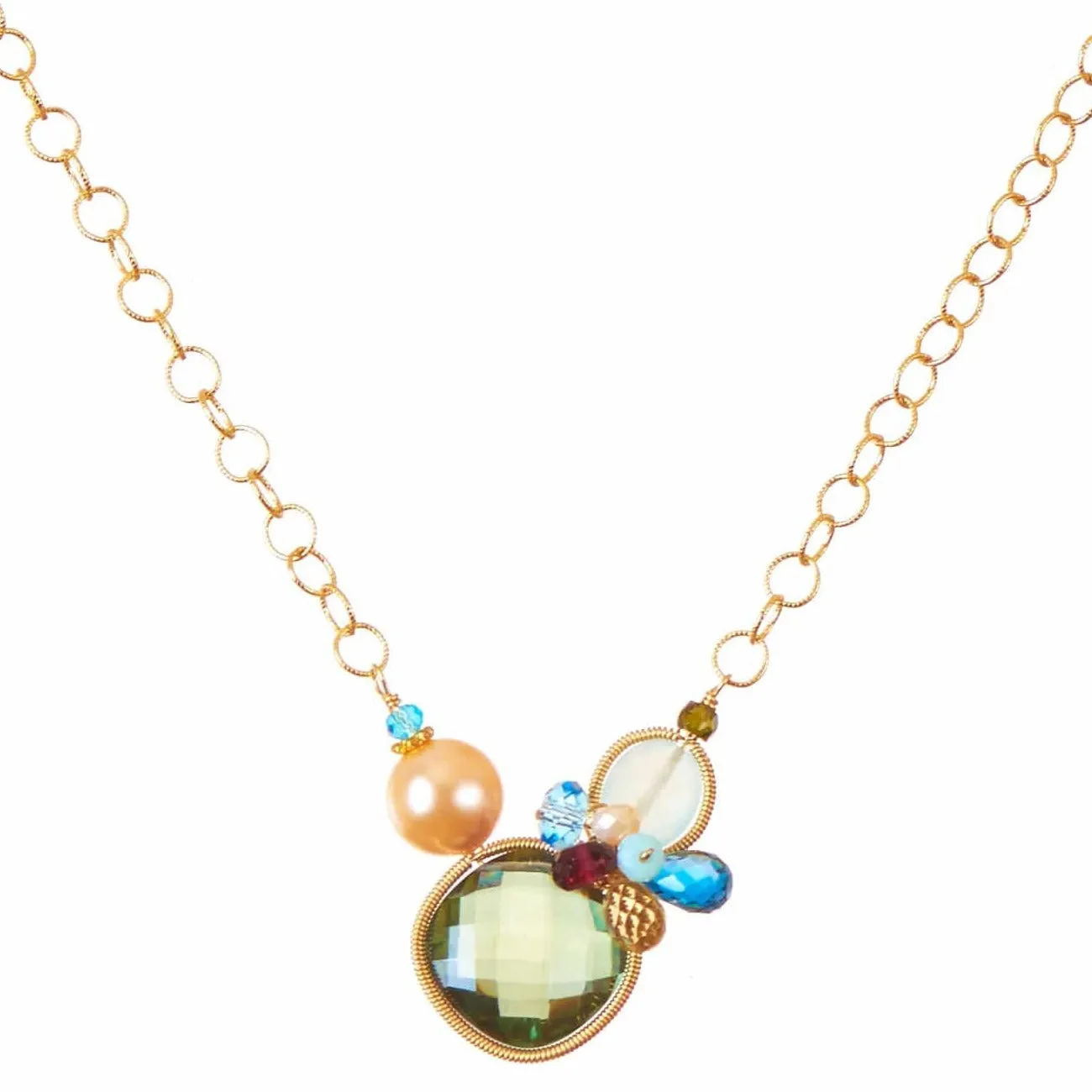 Nellie Neutral Signature Necklace