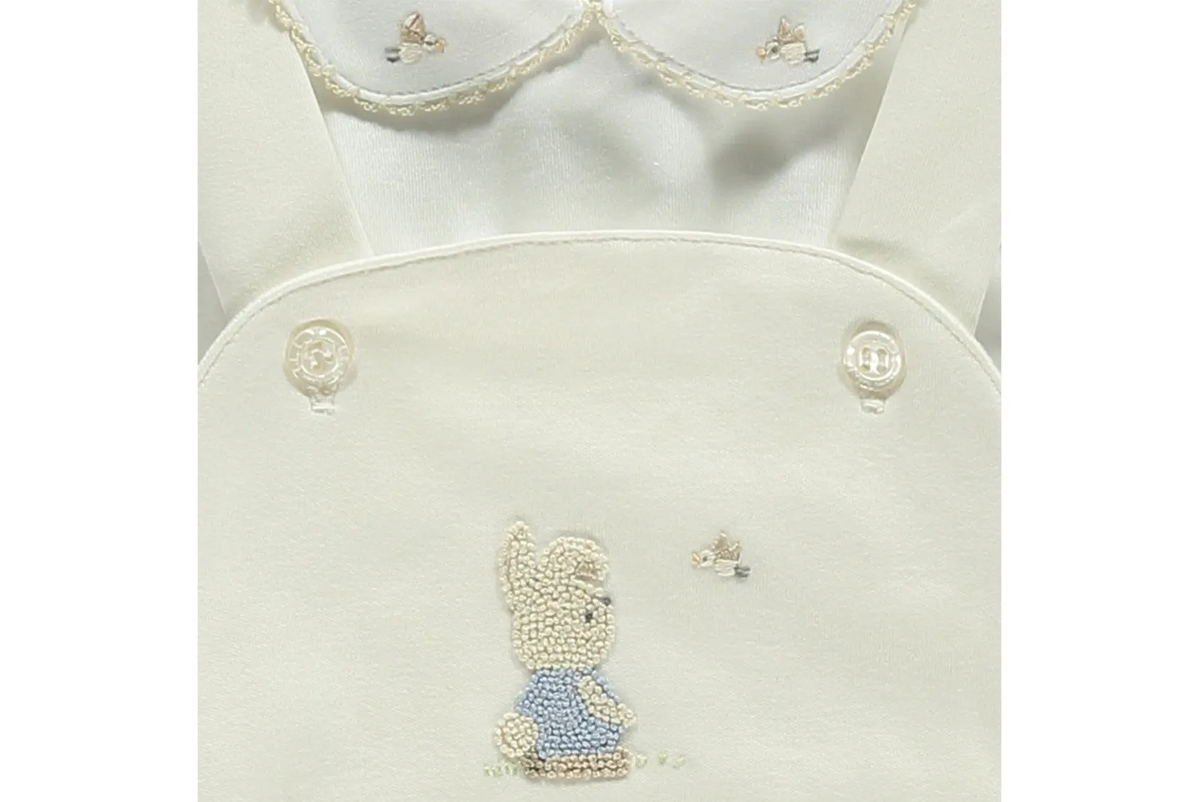 Neutral -2 Piece Dungaree Set
