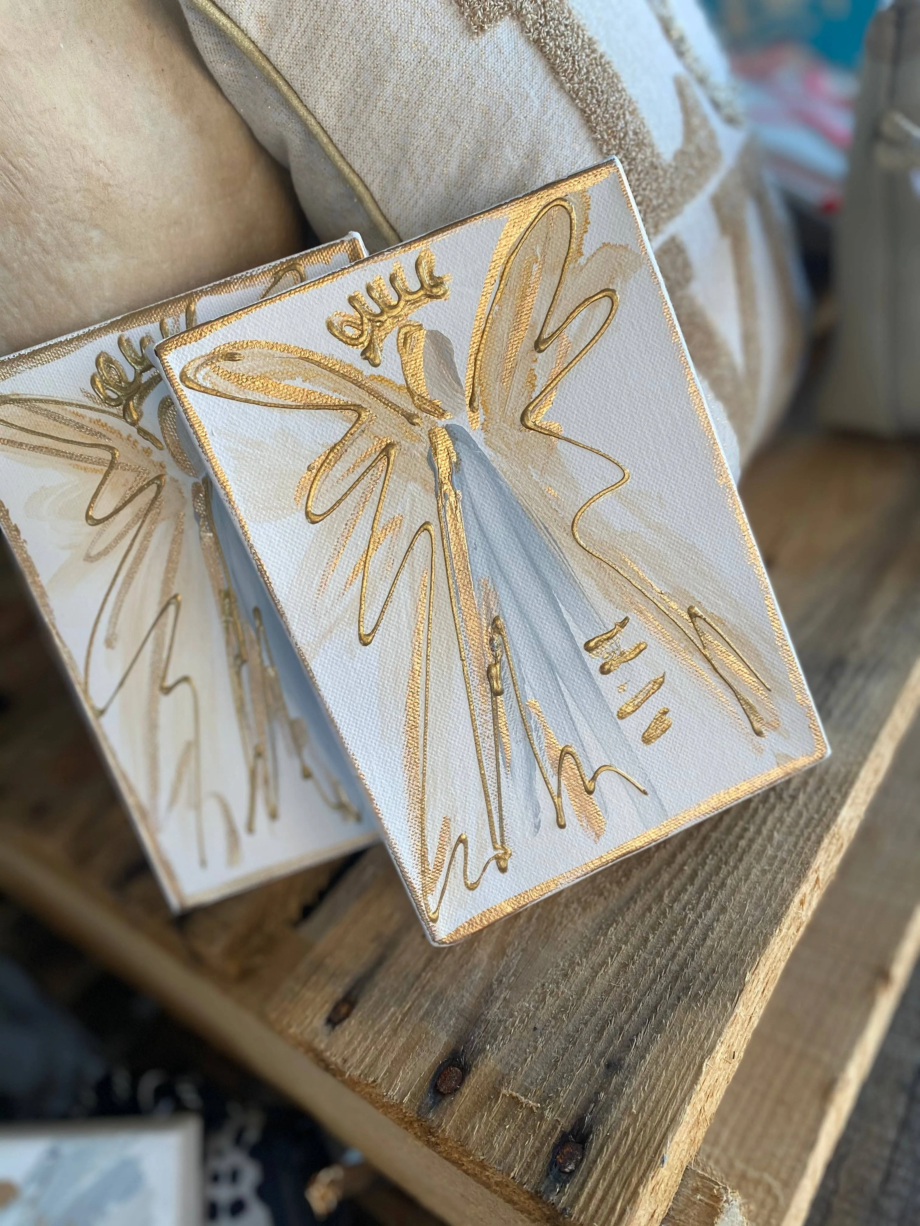 Neutral Angel Canvas Art