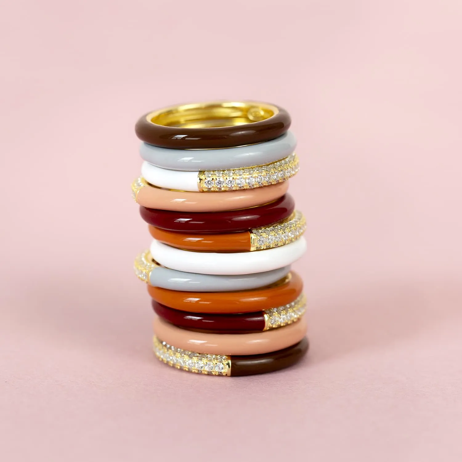 Neutral Enamel Band