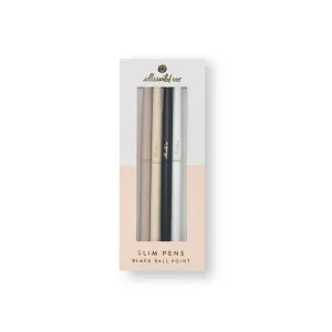Neutral Matte Slim Pen Collection