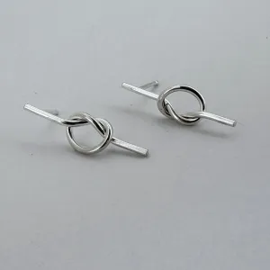 NEW! Loveknot Stud Earrings by Shepherd's Run Jewelry