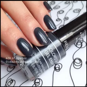 New Revlon Colorstay Gel Envy Longwear Nail Enamel - Ace of Spades (500) - 0.4 oz