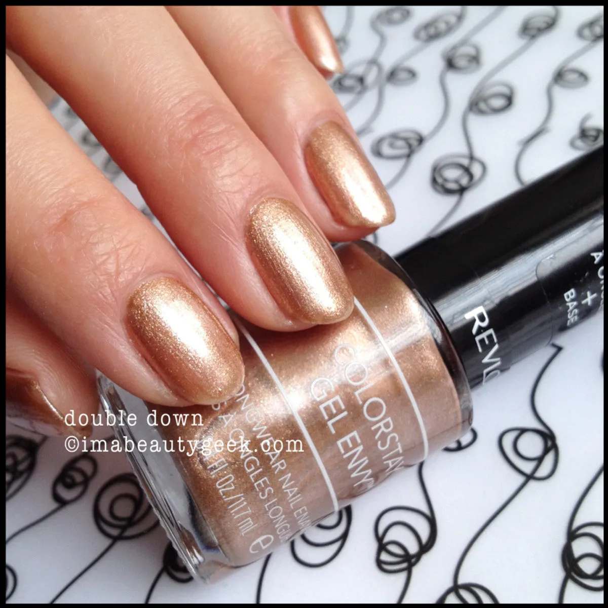 New Revlon Colorstay Gel Envy Longwear Nail Enamel, Double Down, 0.4 fl. oz., Retails $17 