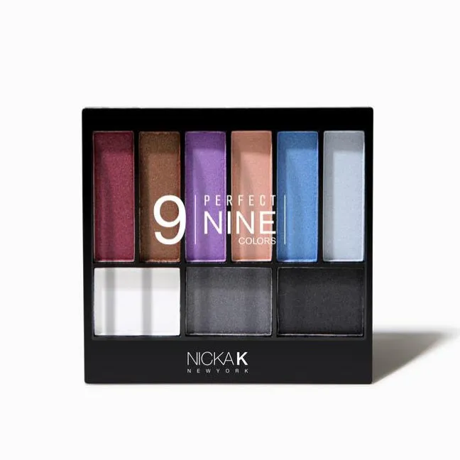 Nicka K Perfect Nine Colors Eyeshadow Palette (9)