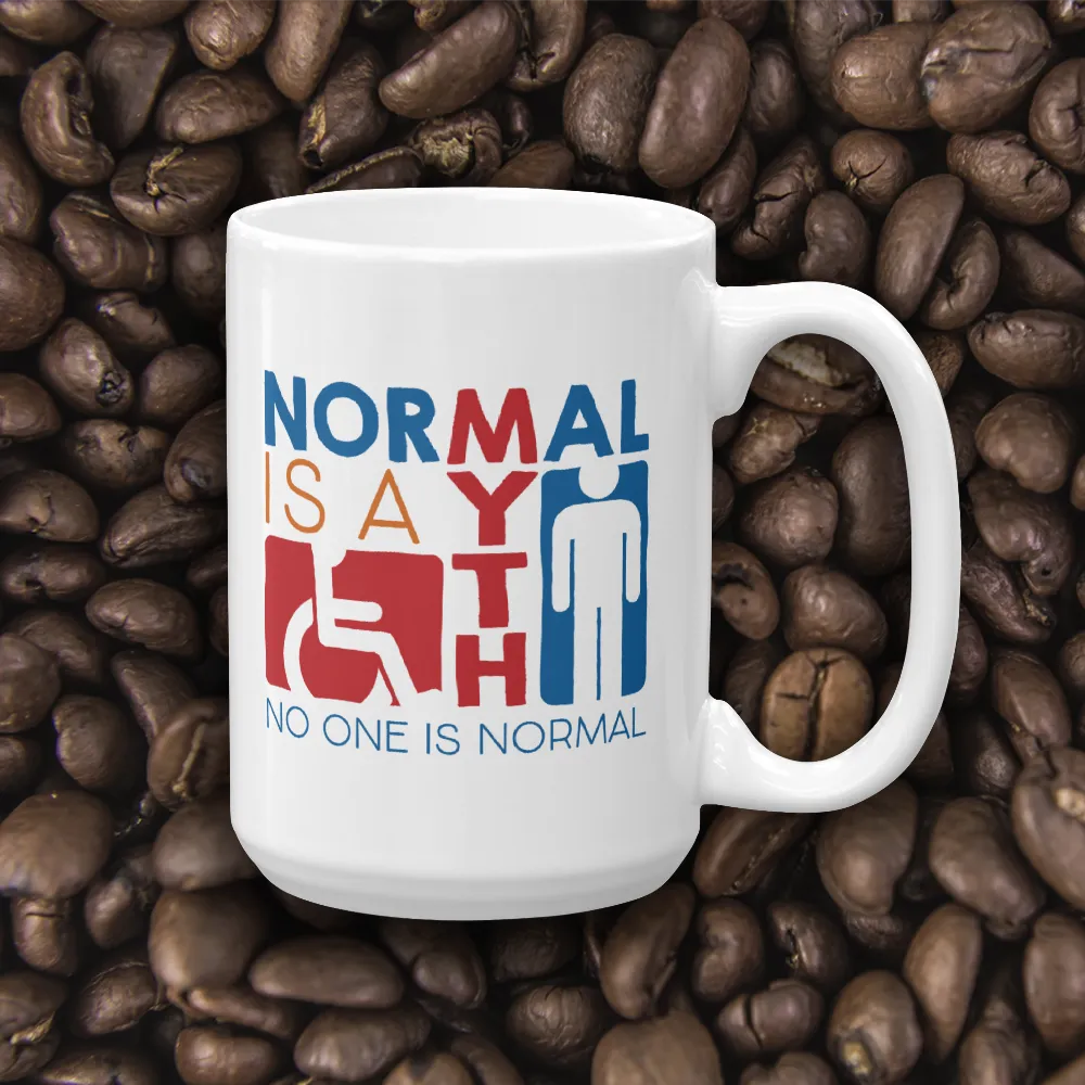 Normal is a Myth (Sign Icons) Mug