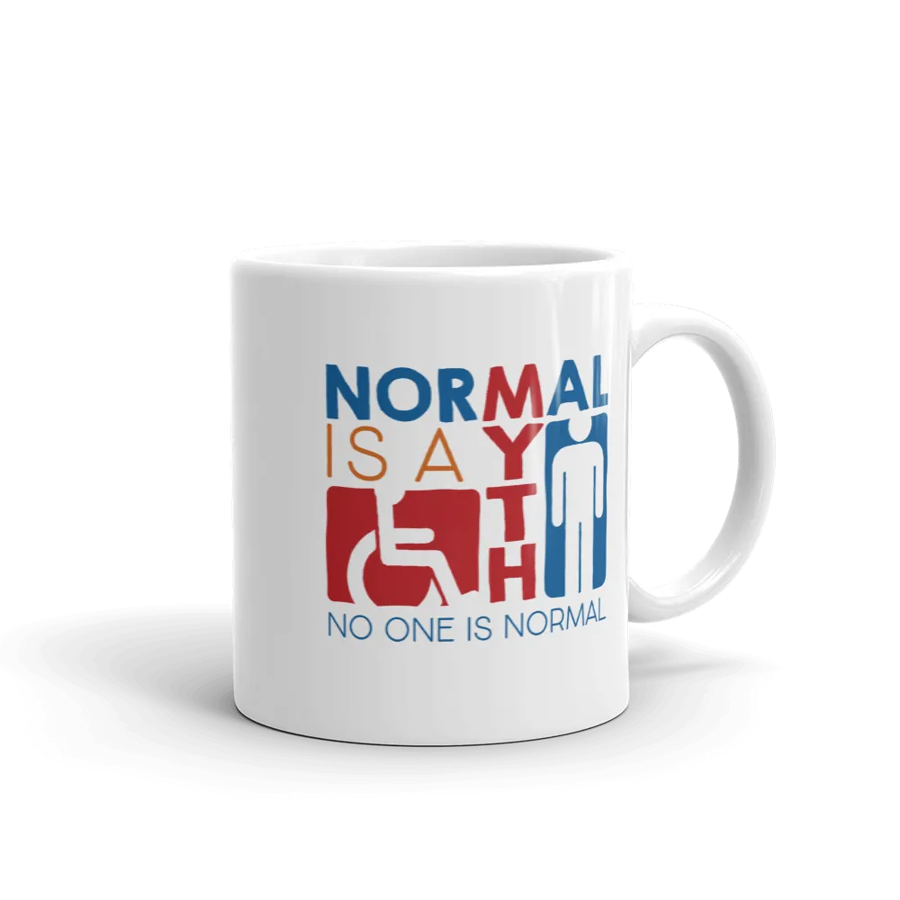 Normal is a Myth (Sign Icons) Mug