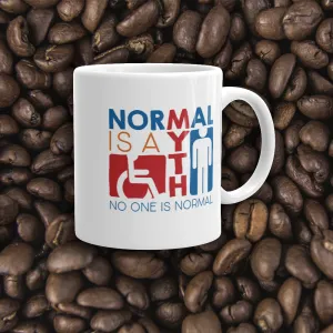 Normal is a Myth (Sign Icons) Mug